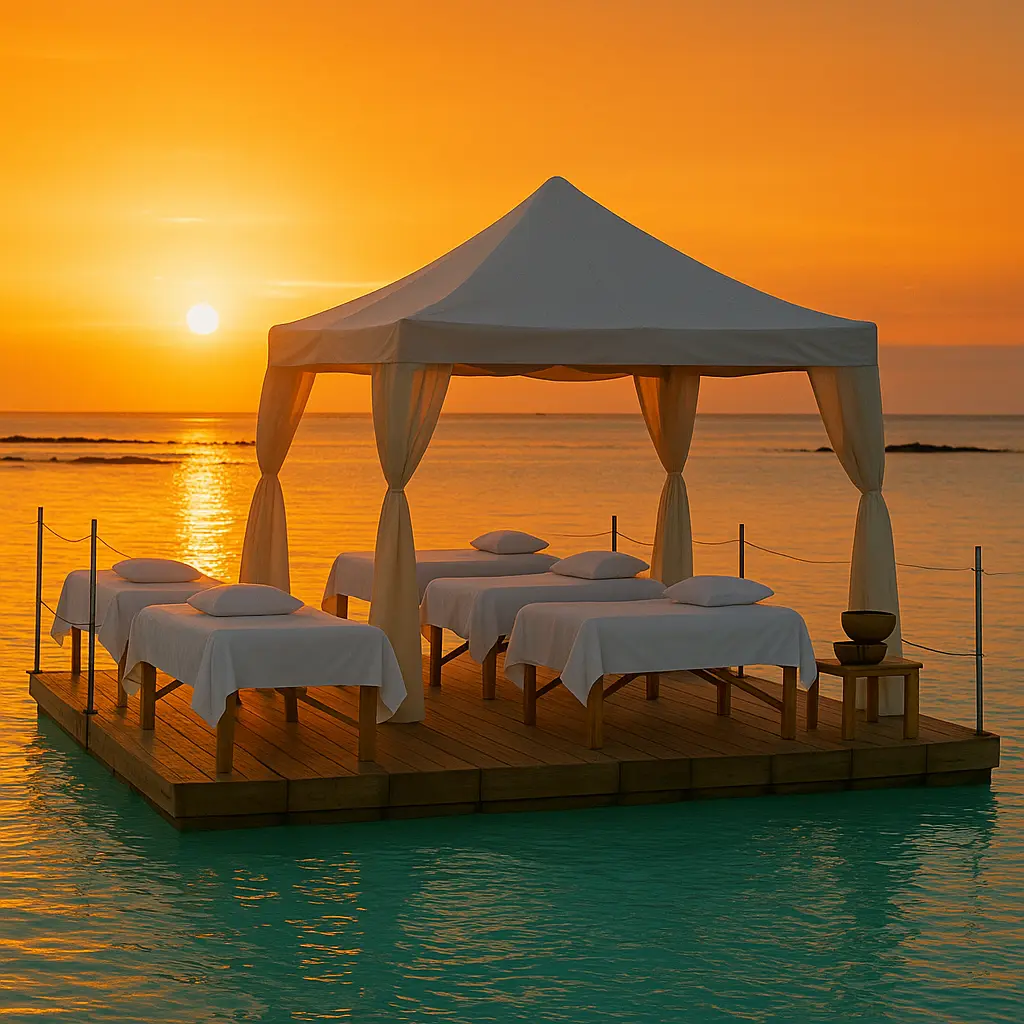 Spa Massage relaxant pour votre bridal shower/ fete prenuptiale ile maurice